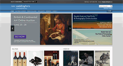 Desktop Screenshot of internationalart.waddingtons.ca