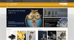 Desktop Screenshot of decorativearts.waddingtons.ca